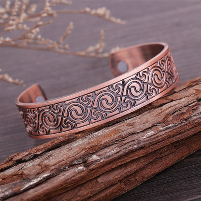 Bracelet Cuivre aimant indien Symbole